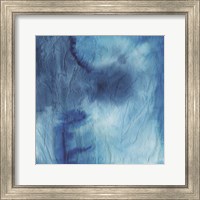 Framed 'Indigo Dye VIII' border=