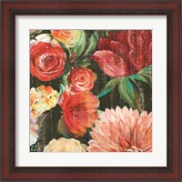 Framed 'Lavish Blooms II' border=