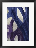 Blue Abstraction II Framed Print