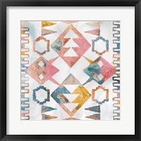 Aztec Impressions II Framed Print