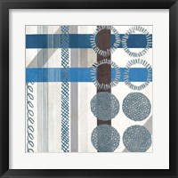 Framed 'Folk Patchwork I' border=