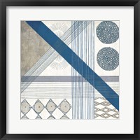 Folk Patchwork II Framed Print