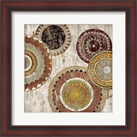 Framed 'Native Circle II' border=