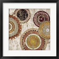 Native Circle II Framed Print