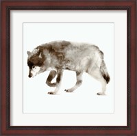 Framed 'Wolf' border=