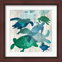 Framed 'Leatherback II' border=