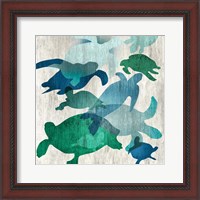 Framed 'Leatherback II' border=