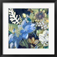 Framed 'Bouquet III' border=