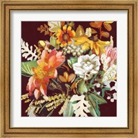 Framed 'Posy I' border=