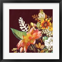 Framed 'Posy II' border=