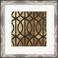 Framed 'Art Deco III' border=