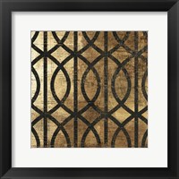 Framed 'Art Deco III' border=