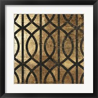 Framed 'Art Deco III' border=