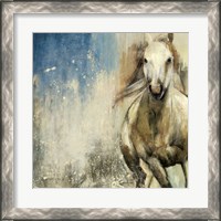 Framed 'Horses I' border=