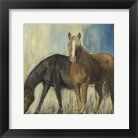 Horses II Framed Print