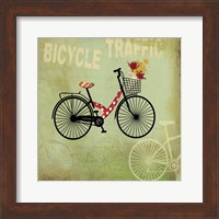 Framed Bicycle Traffic