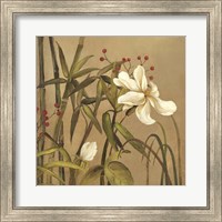 Framed 'Bamboo Beuaty I' border=