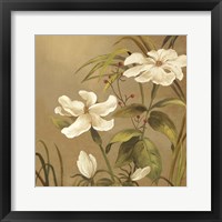 Framed 'Bamboo Beauty II' border=