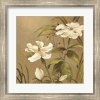 Framed 'Bamboo Beauty II' border=