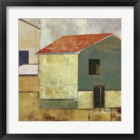 Framed 'Abstract Construction II' border=