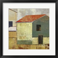 Framed 'Abstract Construction II' border=