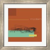 Framed 'Architek II' border=