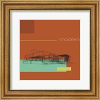 Framed 'Architek II' border=