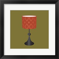 MCM Lamp I Framed Print