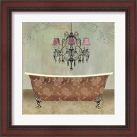 Framed 'Boudoir Bath I' border=