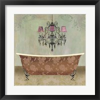 Framed 'Boudoir Bath I' border=