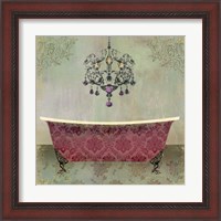 Framed 'Boudoir Bath II' border=