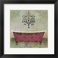 Boudoir Bath II Framed Print