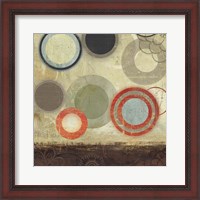 Framed 'Circles I' border=