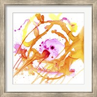 Framed 'Watercolour Abstract V' border=