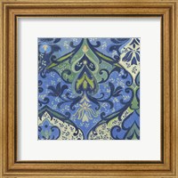 Framed 'Garden Mosaic II' border=