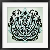 Framed 'Ornamental Navy Pattern I' border=