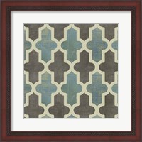 Framed 'Parisian Pattern II' border=