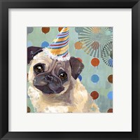 Framed 'Pug Love' border=