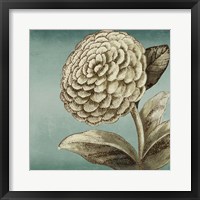 Framed 'Slowdance Woodblock II' border=