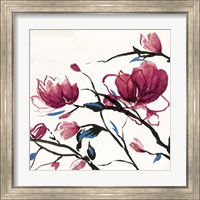 Framed 'Primavera II' border=