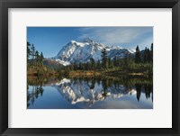 Framed Mount Shukan Reflection I