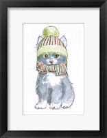 Christmas Kitties II Framed Print