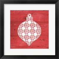 Nordic Holiday XIV Framed Print