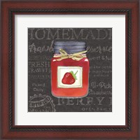 Framed 'Canning Kitchen I black' border=