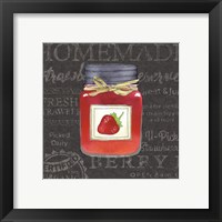 Framed 'Canning Kitchen I black' border=