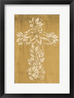 Holiday Cross III Framed Print