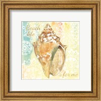 Framed 'Golden Treasures Inspiration V' border=