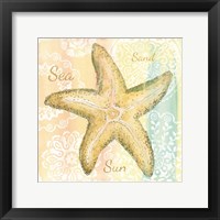 Golden Treasures Inspiration VI Framed Print