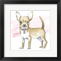 Framed Glamour Pups VII