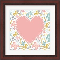 Framed 'Baby Quilt Gold I' border=